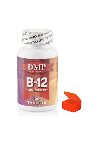 DMP Vitamin B12 1000 Mcg 120 Tablets + Hap Kutusu
