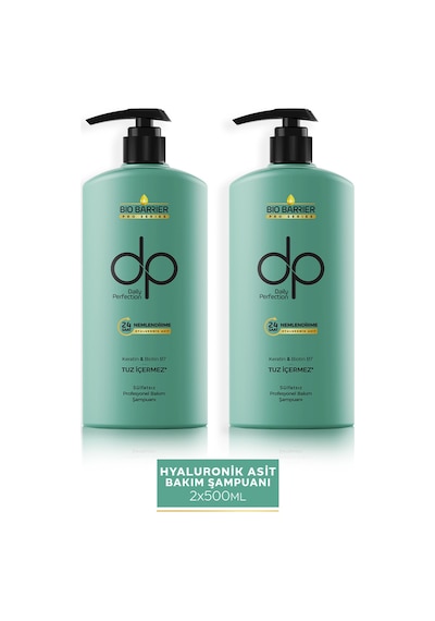 Dp Daily Perfection Bio Barrier Şampuan 24 Saat Nemlendirme 500 ML x 2 Adet