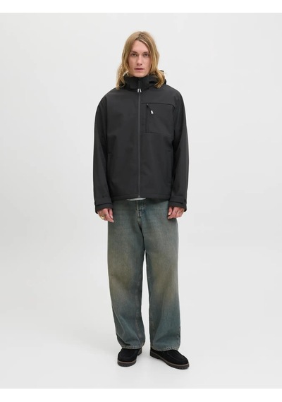Jack & Jones Jack&jones Jjthatcher Softshell Erkek Mont 12279288 Siyah
