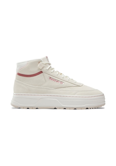 Reebok Club C Geo Mid Kirik Beyaz Kadın High Sneaker 101520132 Beyaz - Kırık Beyaz