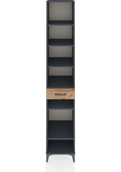 Hyperion Dolap 6 Raflı Tek Çekmeceli 44x44x243 Antrasit-çam Antrasit Hyperion Dolap 6 Raflı Tek Çekmeceli 44x44x243 Antrasit-çam Antrasit