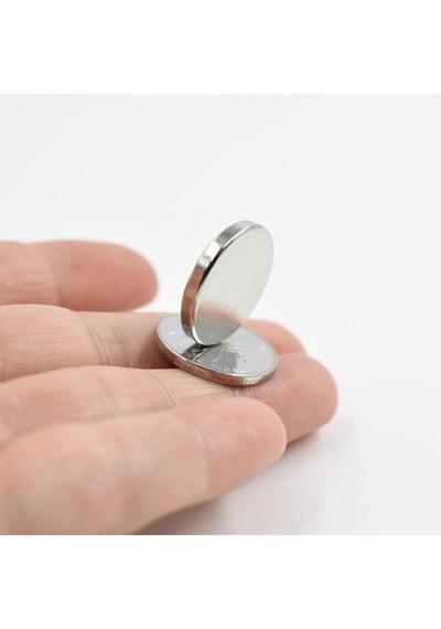 Ø20x2 Mm Neodyum Mıknatıs - 25 Adet