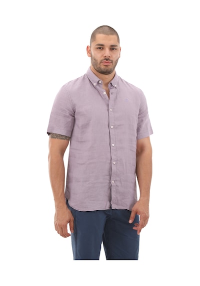 Timberland Mıll Brook Linen Short Sleeve Shirt Erkek T-shırt Tb0a2dcceg71 Mor