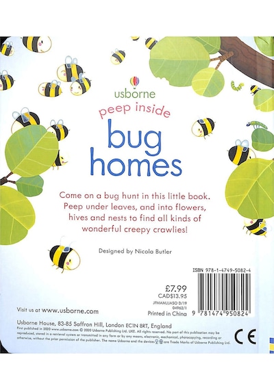 The Usborne Peep Inside Bug Homes