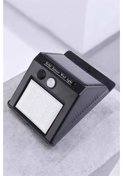 Bahçe Lambası 20 Led Solar Sensörlü