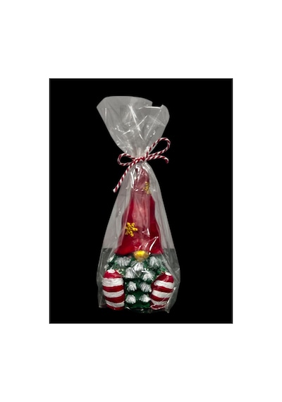 Yılbaşı Hediyelik Şans Cücesi Biblo 13 Cm Paketli