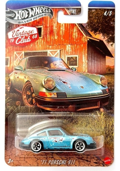 Hot Wheels Vintage Silver Series Arabalar - 71 Porshe 911