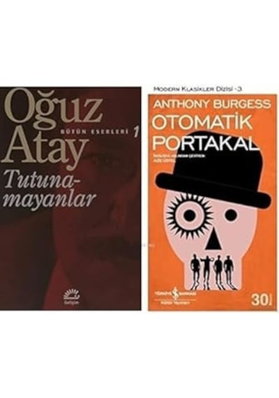 Tutunamayanlar Oguz Atay +otomatik Portakal 2 Set
