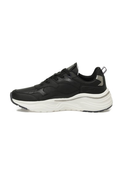Kinetix Talya Pu W 5pr Siyah Kadın Sneaker 000000000102019539 Siyah-platın
