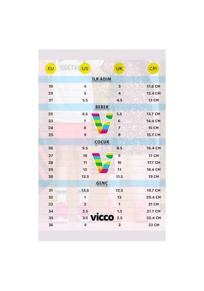 Vicco Mask Ortopedik Çocuk Spor Ayakkabı Pudra Pembe