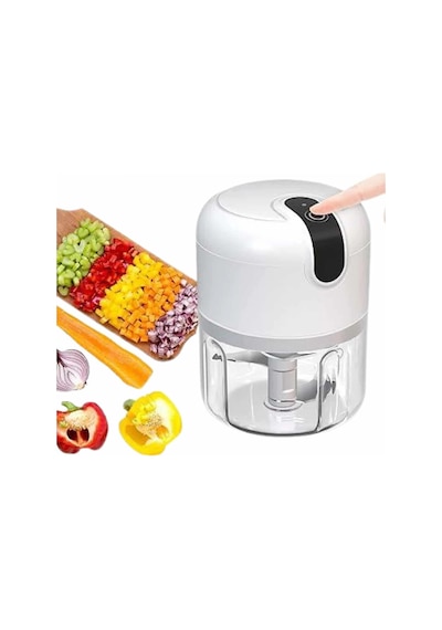 Rondo Doğrayıcı 250 Ml Taşınabilir Usb Şarjlı Pratik El Rondo Blender Yeni Nesil Rekli