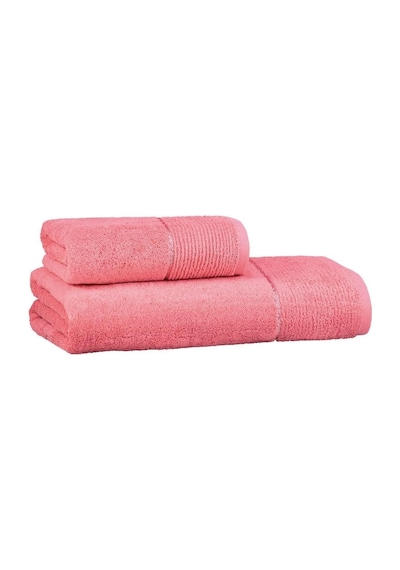 New Soho Pembe%100 Pamuk Banyo Havlusu 90x150 Cm Diğer
