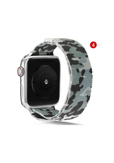 Ceponya Apple Uyumlu  Watch 42 MM - 44 MM Krd-40 Metal Kordon