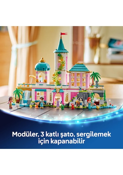 LEGO® ǀ Disney Prenses Şatosu ve Kraliyet Hayvanları 43267 - 6 Yaş ve Üzeri Çocuklar için Yaratıcı Oyuncak Yapım Seti (787 Parça)
