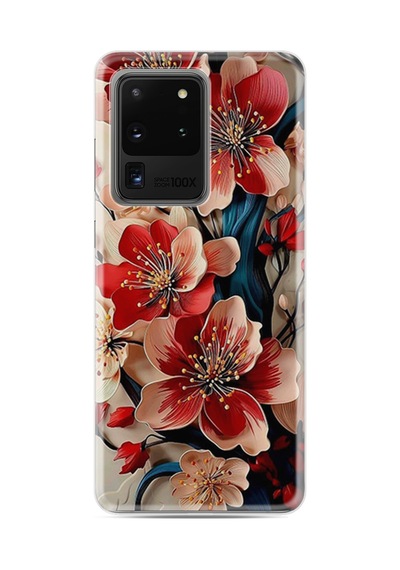 Samsung Galaxy S20 Ultra Sm-g988b Uyumlu Kılıf Baskılı Desenli Silikon Stk-.1014.jpg Renk26 Renk26