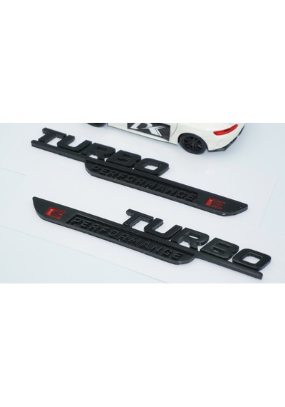 Dk Tuning Turbo E Performance Siyah Çamurluk Yanı Logo Benz İle U