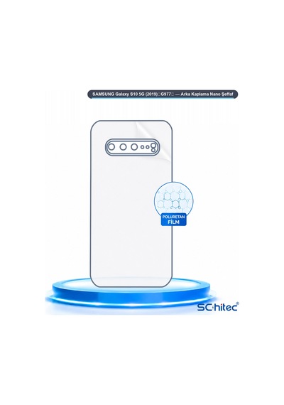 Samsung Galaxy S10 5g 2019 G977 Uyumlu Arka Yüzey Hidrojel Koruyucu Film 66567540