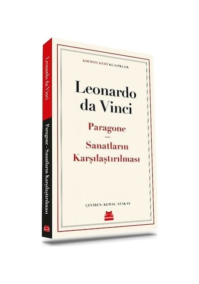 Paragone - Sanatların Karşılaştırılması  -  Kırmızı Kedi Klasikler - Leonardo da Vinci - Kırmızı Kedi