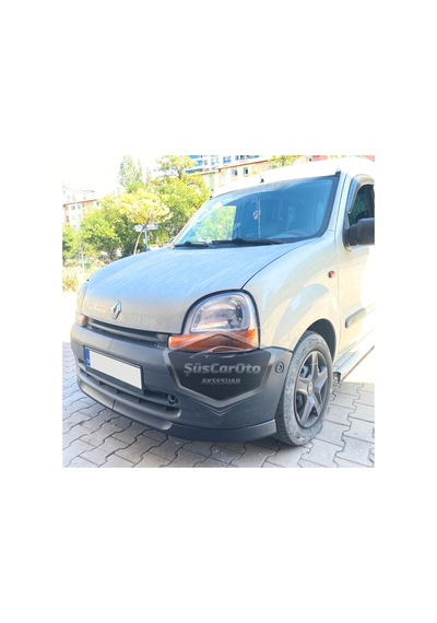 Renault Kangoo 1 1998-2007 Uyumlu Üniversal Astra H Lip Esnek Ön Lip 2 Parça Tampon Altı Dil Karlık Ön Ek 00 Şüscaroto Aksesuar