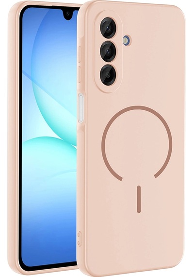 Samsung Uyumlu Galaxy A16 Kılıf M-safe Şarj Özellikli Zore Meta Kapak Çok Renkli
