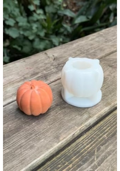 Pumpkin Orta Boy Mum Kalıbı Silikon Genel