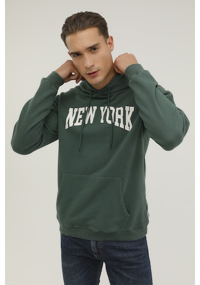 Superfly Men Kapş. Sweat-10 Yeşil Erkek Sweatshirt 000000000101391175