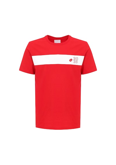 Lotto Ml Sprıt Of08 T-shırt Kırmızı Erkek Kısa Kol T-shirt 000000000102721271