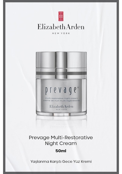 Elizabeth Arden Prevage Multi-Restorative Gece Bakım Kremi 50 ML