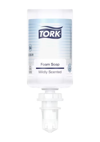 Tork S4 Siyah Sabun Ve Dezenfektan Dispenseri 564508 + 1 L Premium Köpük Sabun 520501 Hediyeli
