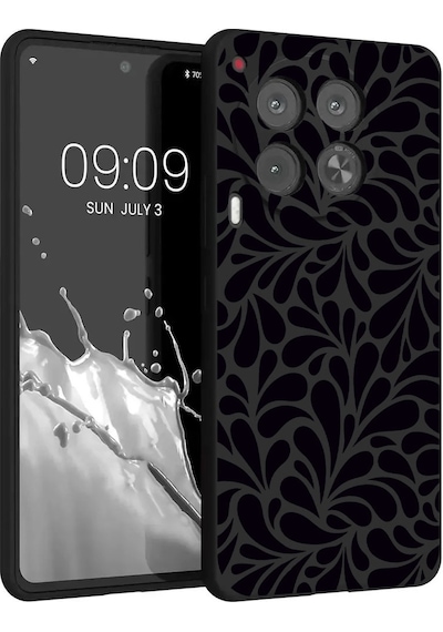 Tecno Spark 30 Pro İle Uyumlu Premier Kalite Özel Üretim Baskılı Silikon Telefon Kılıfı Bc 2 Siyah