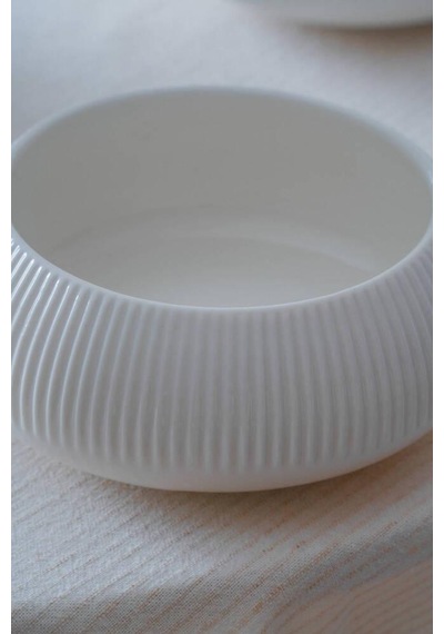 Bianco Perla Porselen Yuvarlak Kase - 14 Cm