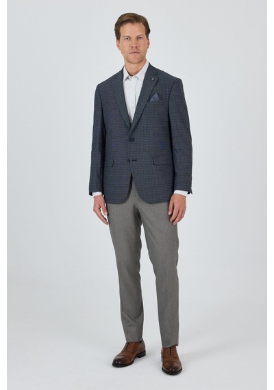 İmza Lacivert Mono Yaka Bez Ayağı Tam Astar Esnek 4 Drop Comfort Fit Classic Ceket 1002250157 Lacivert İmza Lacivert Mono Yaka Bez Ayağı Tam Astar Esnek 4 Drop Comfort Fit Classic Ceket 1002250157 Lacivert