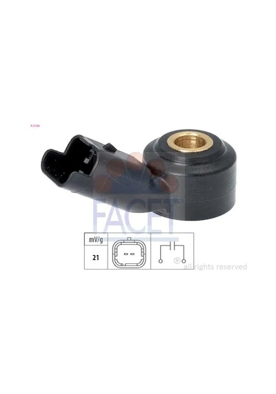 Citroen C-elysee Vuruntu Sensoru 1.2 Puretech 2018-2019 Facet 93138
