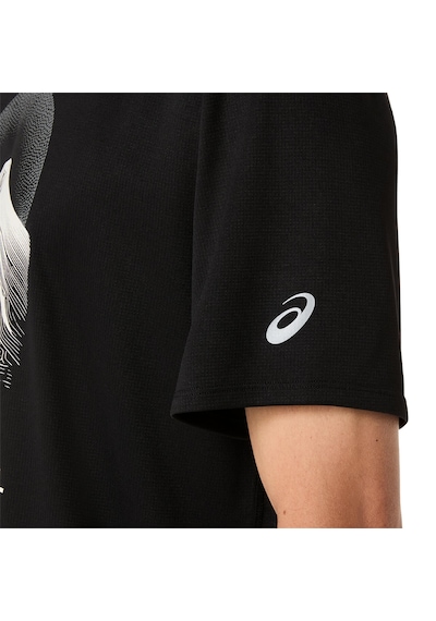 Asics Fujıtraıl Logo Ss Top Erkek Siyah Kısa Kollu Tshirt 2011d527-001
