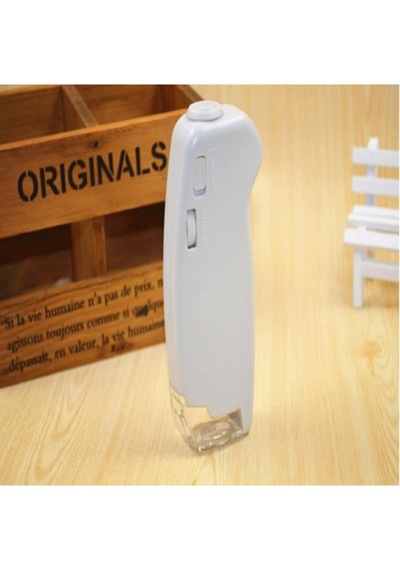 El Tipi Işıklı Mikroskop 100x, 2 Led Aydınlatmalı, Kalem Stilinde