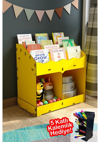Toby Ahşap Montessori Kitaplık Bebek Çocuk Odası Eğitici 6 Bölmeli İskandinav Tarz Raflı Kitaplık Sarı - 681074137 Sarı Toby Ahşap Montessori Kitaplık Bebek Çocuk Odası Eğitici 6 Bölmeli İskandinav Tarz Raflı Kitaplık Sarı - 681074137 Sarı