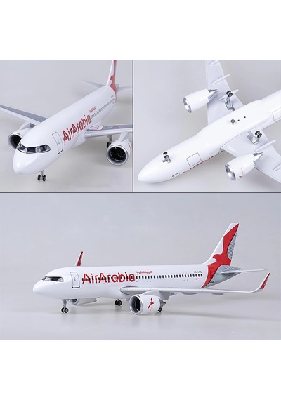 1/80 Ölçekli Airbus A320 Air Arabia 47 Cm Model Uçak