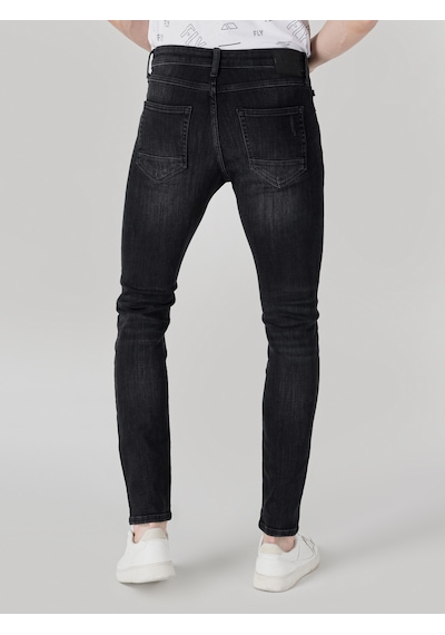 Colin's Colins 041 Danny Slim Fit Düşük Bel Dar Paça Siyah Erkek Jean Pantolon Cl1066308 DENİM