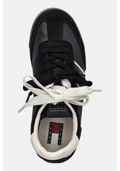 Tommy Hilfiger Kadın Yumuşak Süet Deri Rahat Tabani Siyah Sneaker En0en03001-bds-12075 Siyah Tommy Hilfiger Kadın Yumuşak Süet Deri Rahat Tabani Siyah Sneaker En0en03001-bds-12075 Siyah