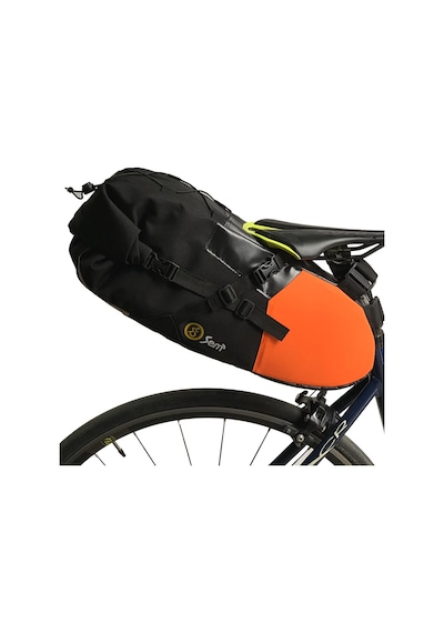 Semçanta - Bikepacking Sele Altı Büyük Çanta - L  - Turuncu