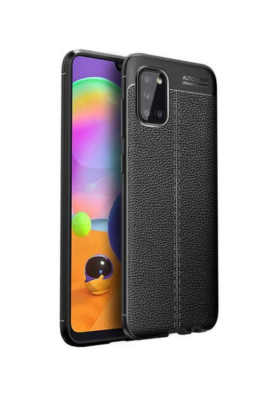 Samsung Uyumlu Galaxy A02s Kılıf Zore Niss Silikon Kapak Siyah