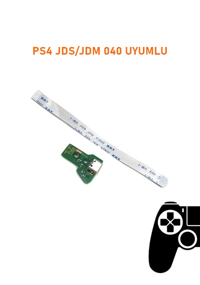 Ps4 V2 Kollar İle Uyumlu Jds Jdm 040 Usb Port Soket & 12 Pın Flex