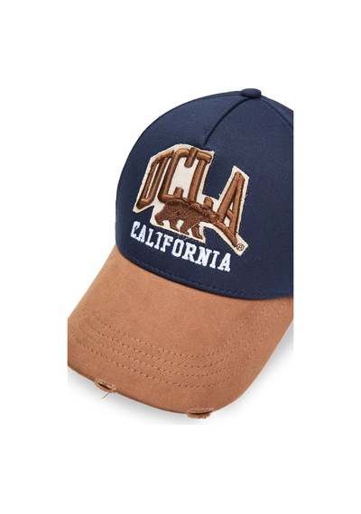 Ucla Dellwood Lacivert Baseball Cap Nakışlı Unisex Şapka Lacivert
