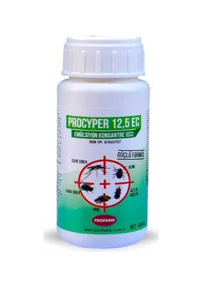 Procyper 12 5 Ec 250 Ml Pire-kene İlacı