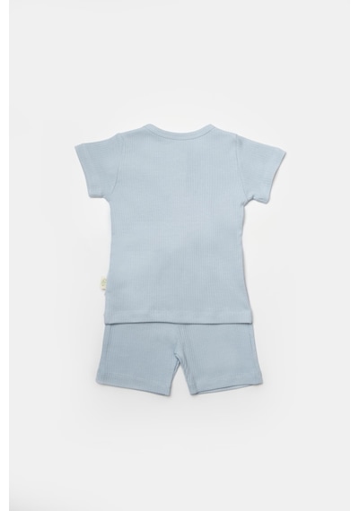 BabyCosy Bebek Şort Ve Tişört Takımı, %50 Bambu - %50 Organik Pamuk, Bebek Ve Yenidoğan Serisi - Csyb9043