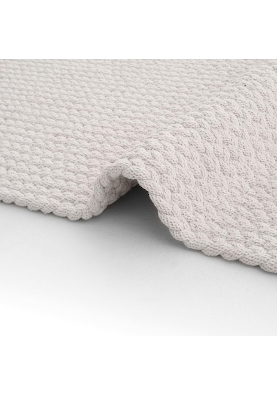 Cool Halı Glenn 605 Beyaz Banyo Halısı Antre Halısı Hasır Dokulu Kilim Banyo Paspası Dekoratif Mutfak Halısı Diğer