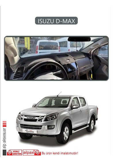 Isuzu D-maxtorpido Koruma Halısı Gri Kenar