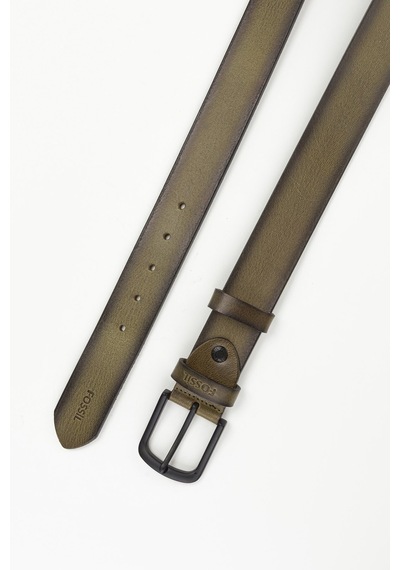 Fossil %100 Hakiki Deri 4 Cm Nevada Deri Spor Kemer Haki Haki