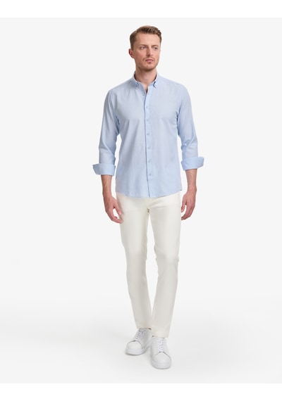 Pierre Cardin Erkek Açık Mavi Gömlek Desenli 50320941-vr003