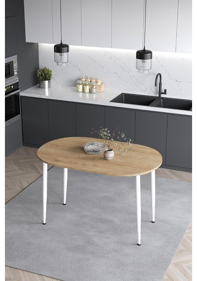 Melinda 60x90 Cm Safir Meşe Tabla Beyaz Metal Ayak Mutfak Masası Yemek Masası Balkon Masası Çalışma Masası Safir Meşe-beyaz Ayak Çok Renkli Melinda 60x90 Cm Safir Meşe Tabla Beyaz Metal Ayak Mutfak Masası Yemek Masası Balkon Masası Çalışma Masası Safir Meşe-beyaz Ayak Çok Renkli